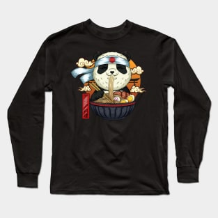 Panda Ramen Long Sleeve T-Shirt